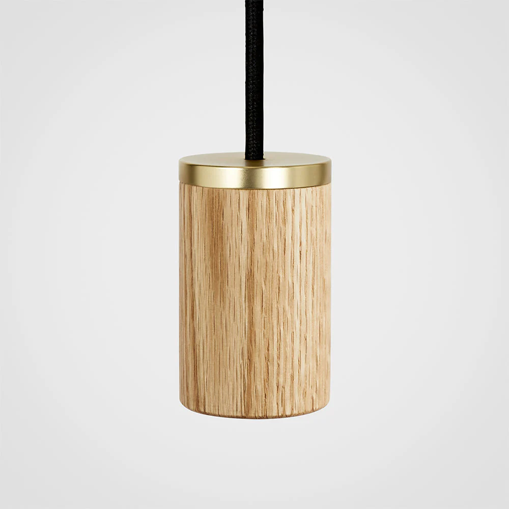 Elva Pendant Light Tinted in Oak - Image 4