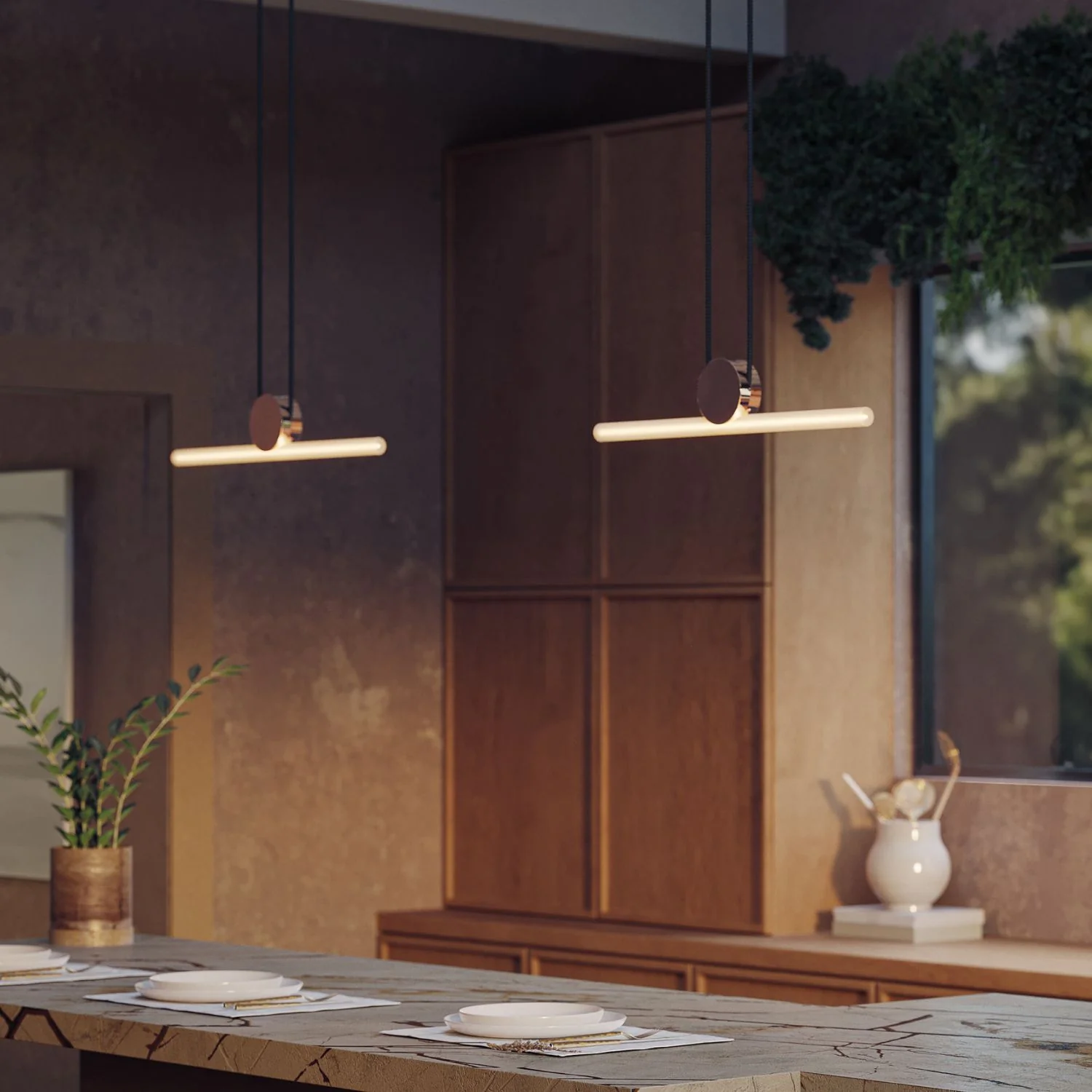 Kilter Pendant Light - Set of 2 - Image 2