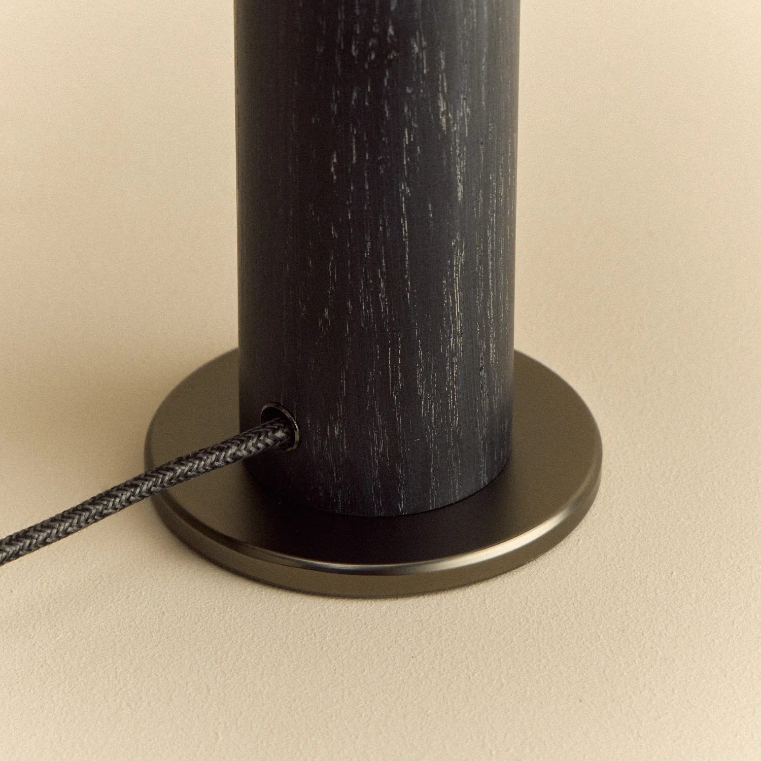 Knuckle Table Lamp in Blackened Oak + Enno - Image 3