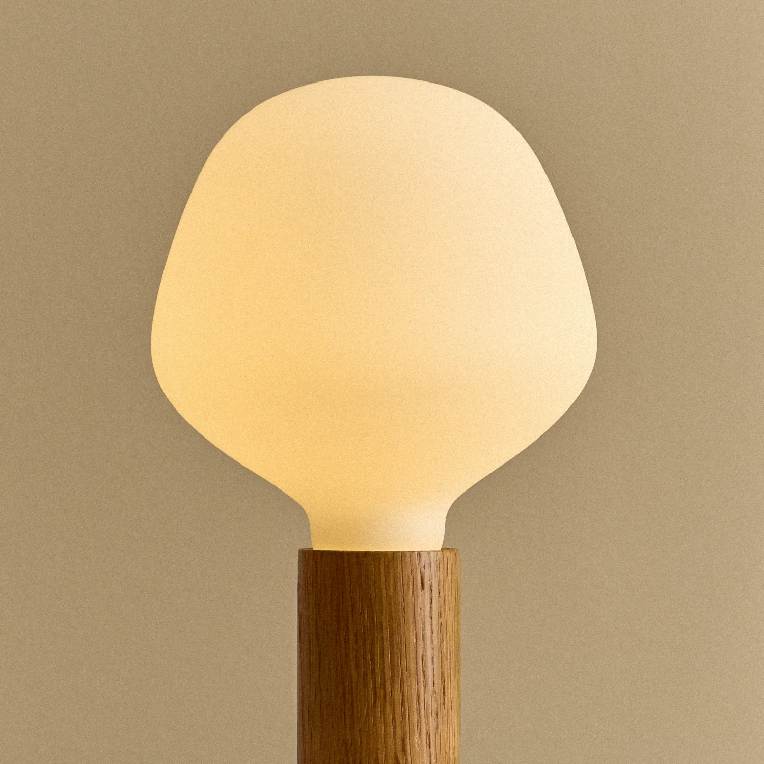 Knuckle Table Lamp in Oak + Enno - Image 5