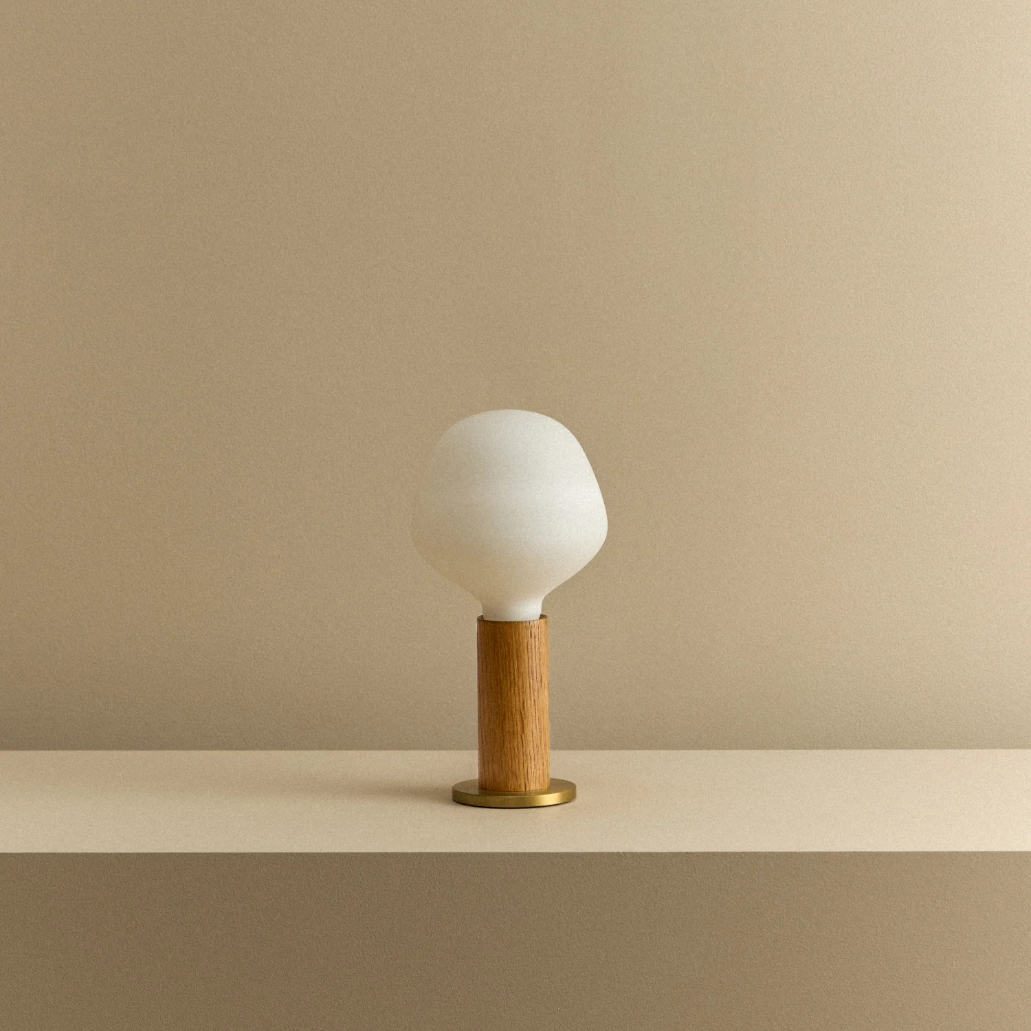 Knuckle Table Lamp in Oak + Enno - Image 8