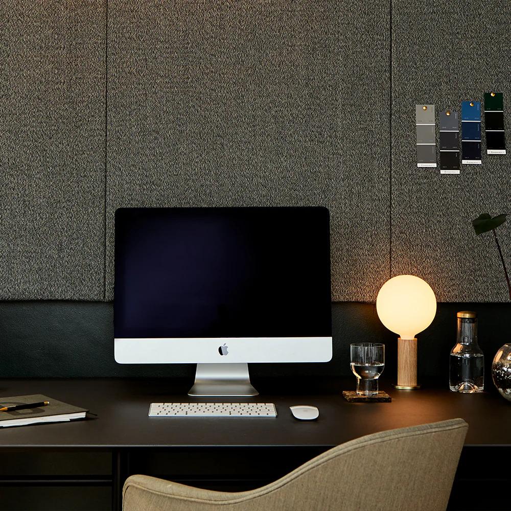 Knuckle Table Lamp in Oak + Sphere IV - Image 4