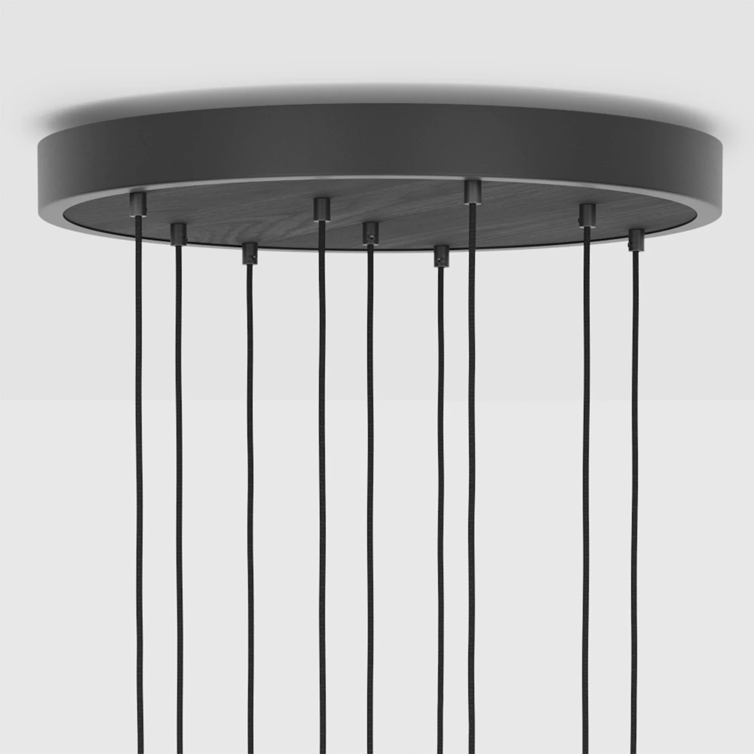 Nine Pendant in Graphite + Voronoi II - Image 3