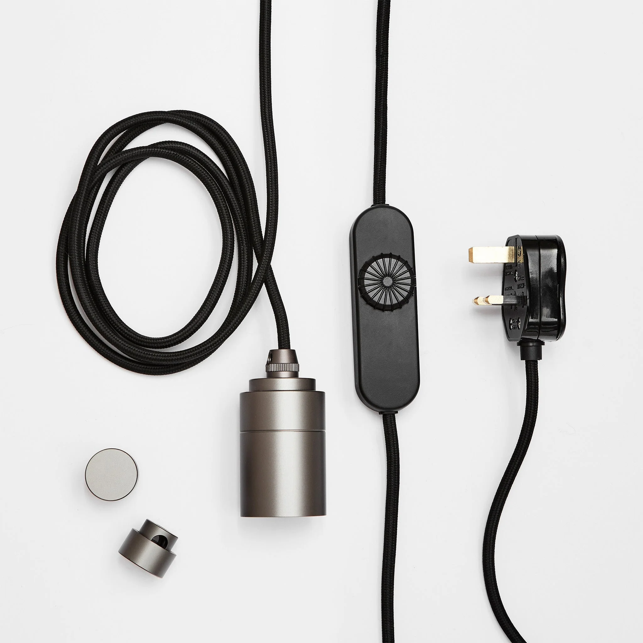 Noma Plug-In Pendant in Graphite - Image 5