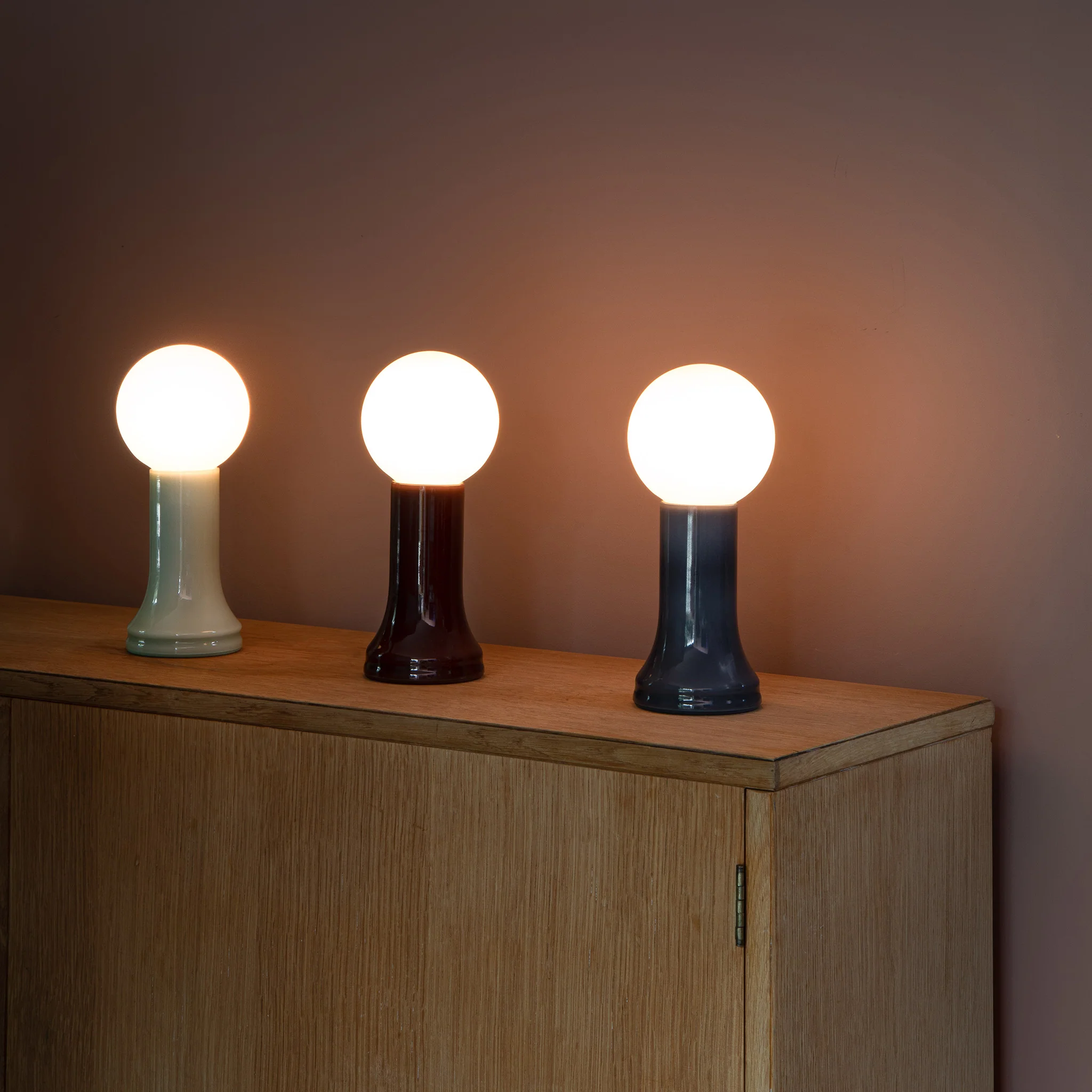 Shore Table Lamp in Sea Green - Image 12