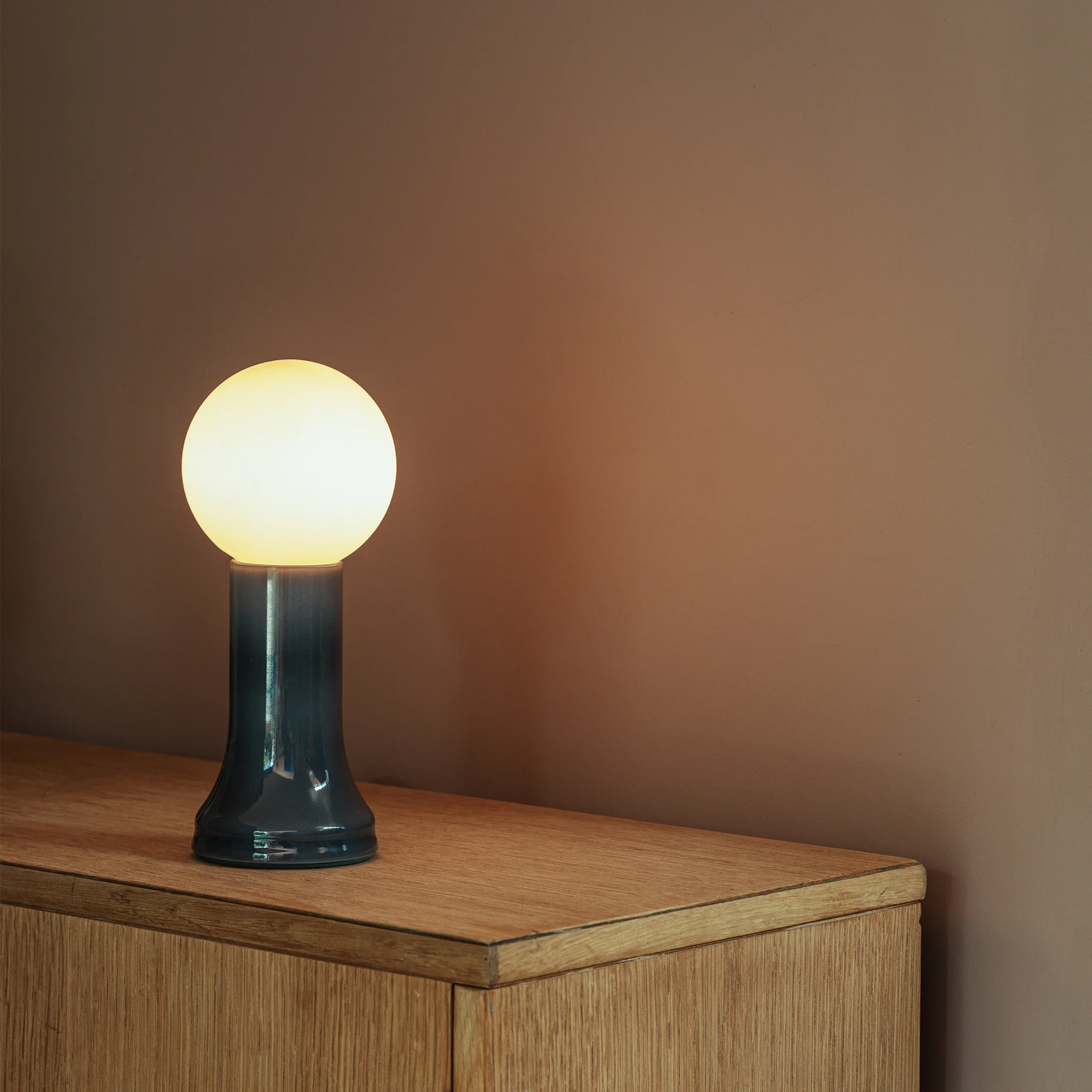 Shore Table Lamp in Smoke Grey - Image 2