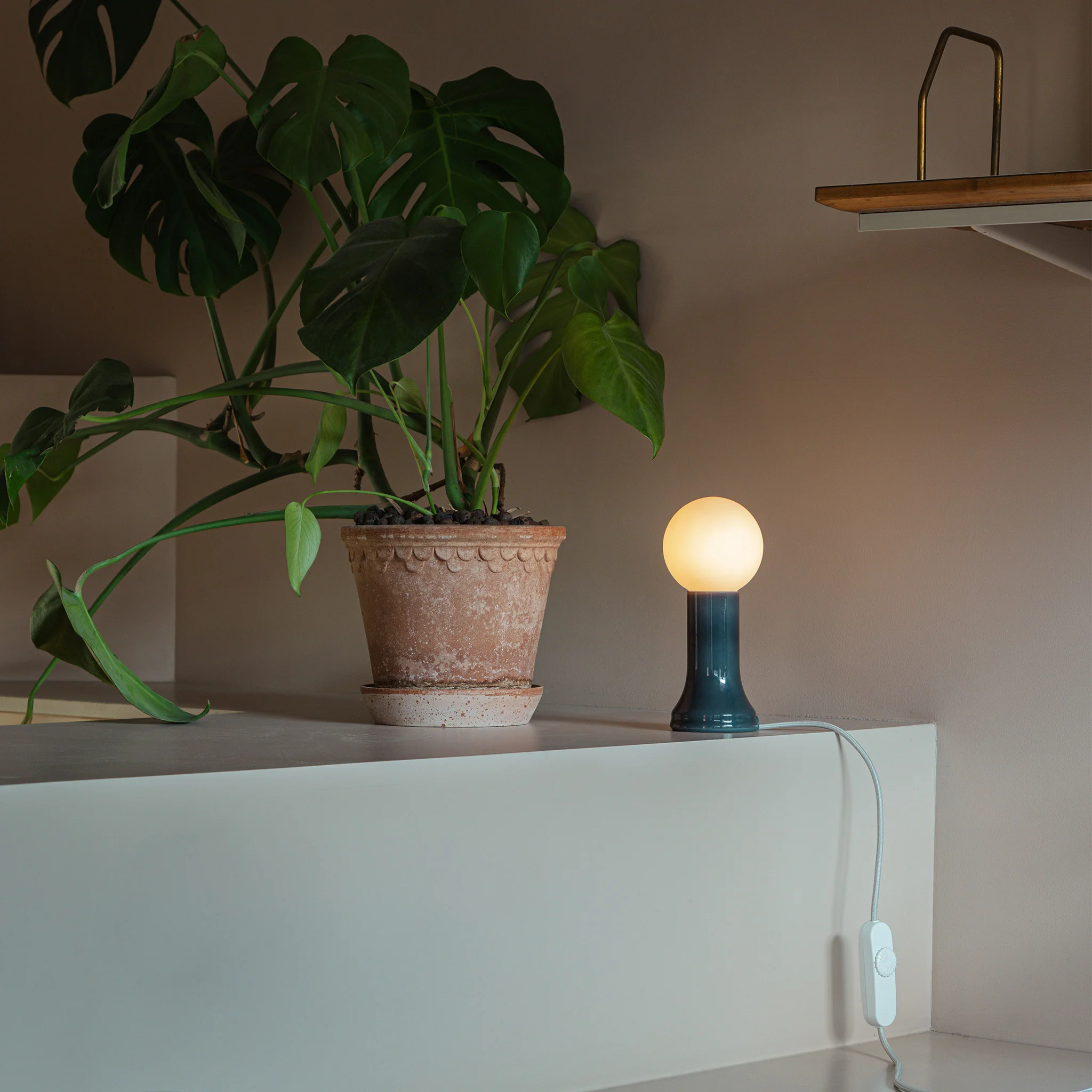 Shore Table Lamp in Smoke Grey - Image 7