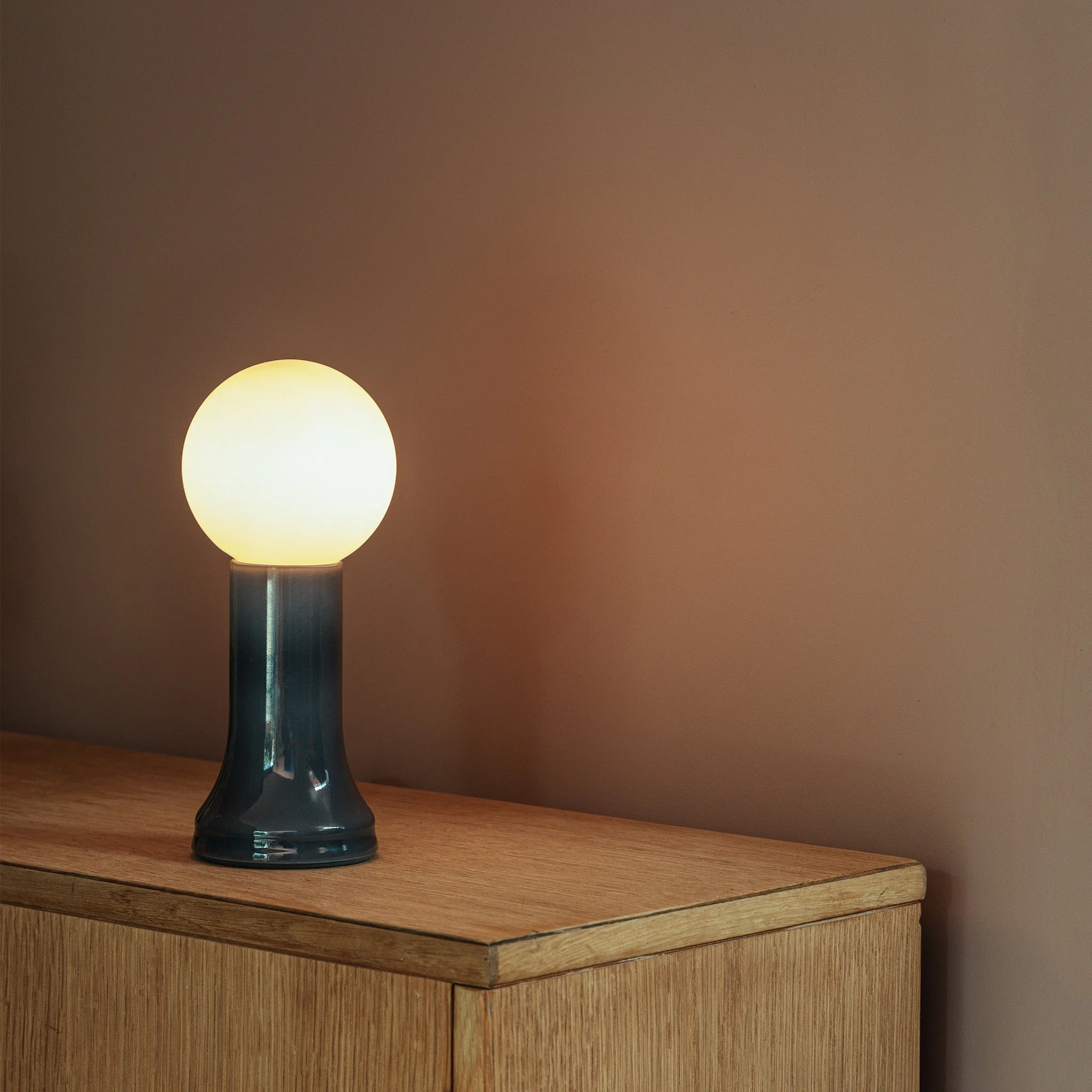 Shore Table Lamp in Smoke Grey - Set of 2 - Image 2