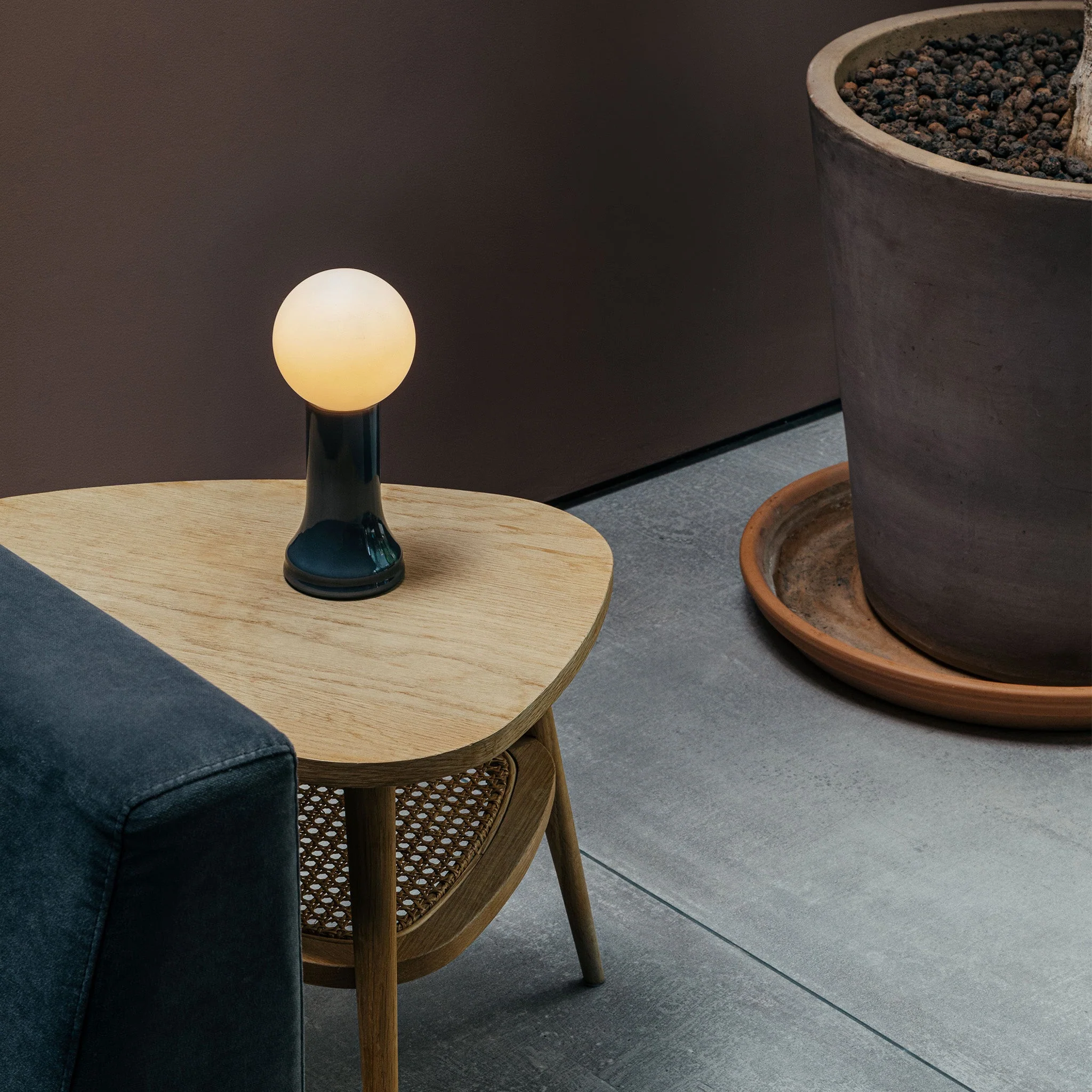 Shore Table Lamp in Smoke Grey - Set of 2 - Image 6