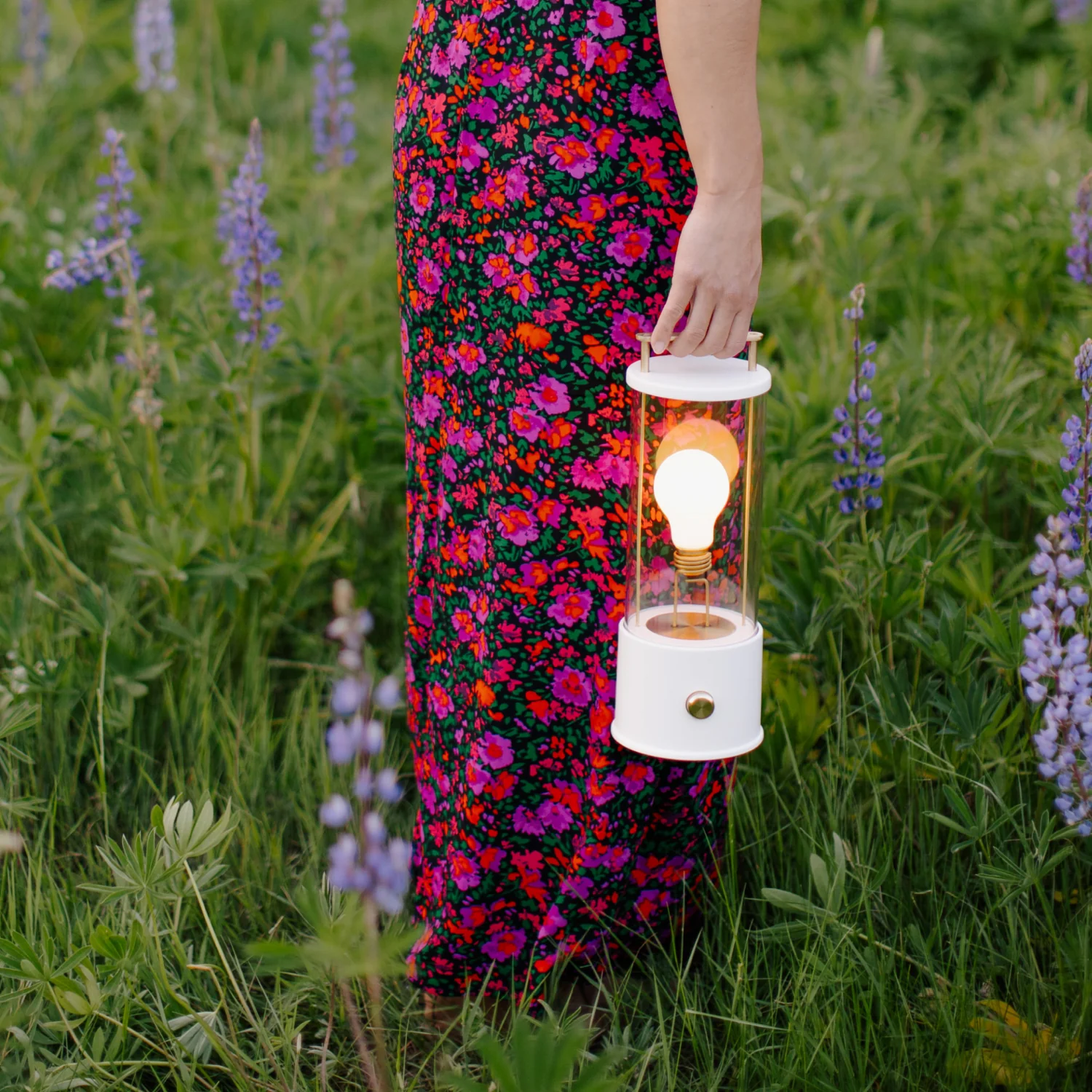 The Muse 2.0 Portable Lamp in Candlenut White - Image 4