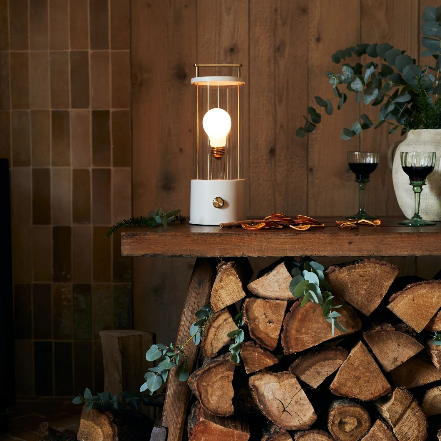 The Muse 2.0 Portable Lamp in Candlenut White - Image 6