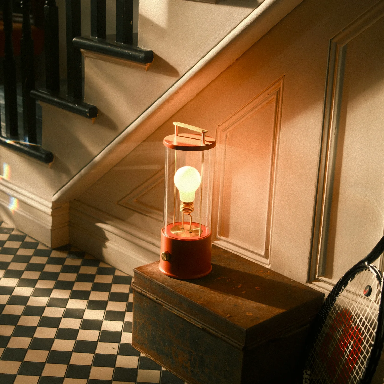 The Muse 2.0 Portable Lamp in Claycourt Orange - Image 8