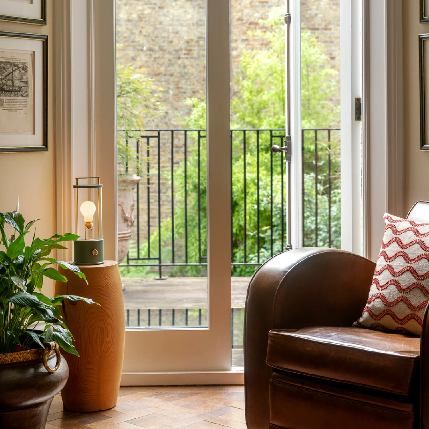 The Muse 2.0 Portable Lamp in Pleasure Garden Green - Image 5