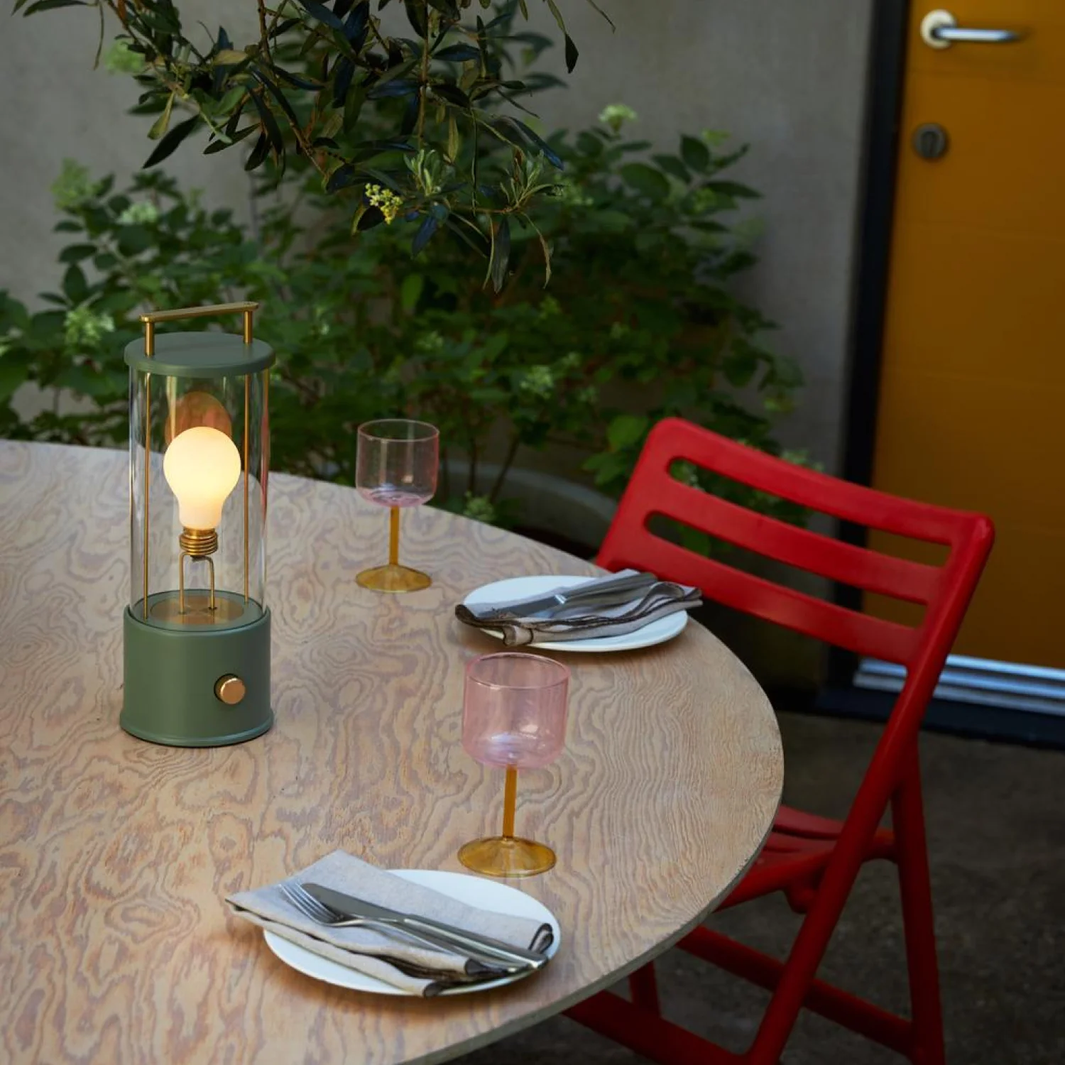 The Muse 2.0 Portable Lamp in Pleasure Garden Green - Image 6