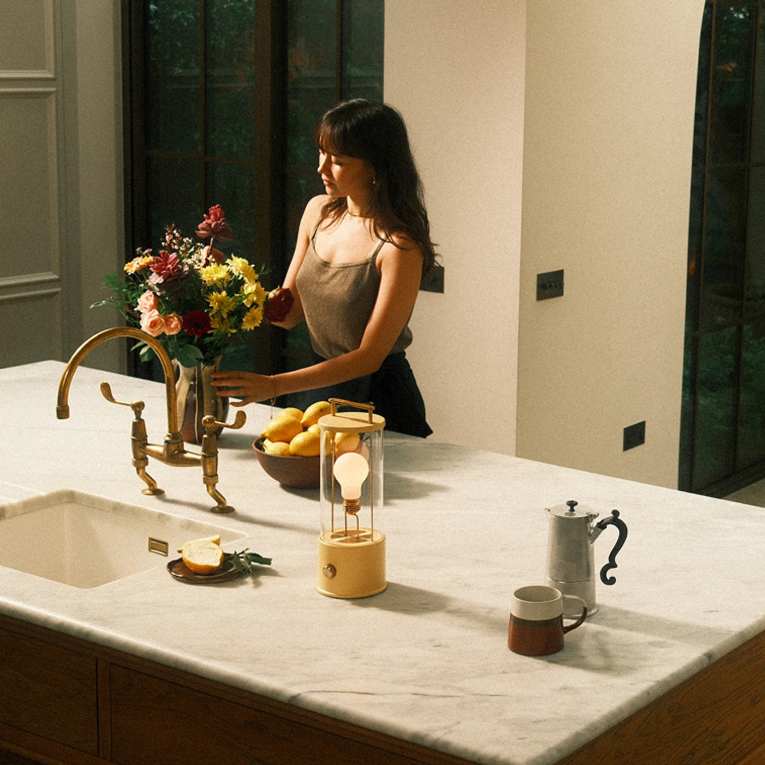 The Muse 2.0 Portable Lamp in Posset Yellow - Image 6