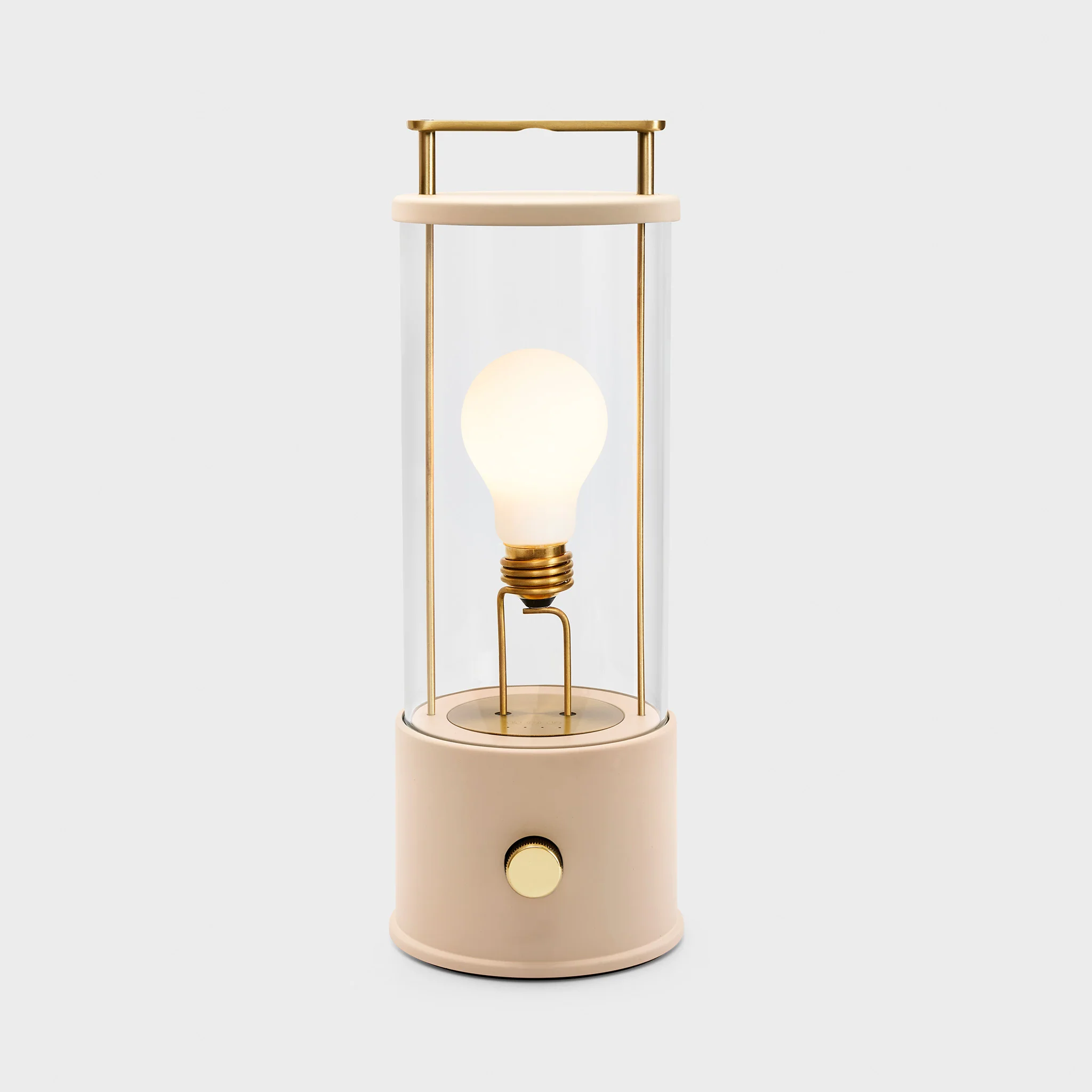 The Muse 2.0 Portable Lamp in Setting Plaster Pink