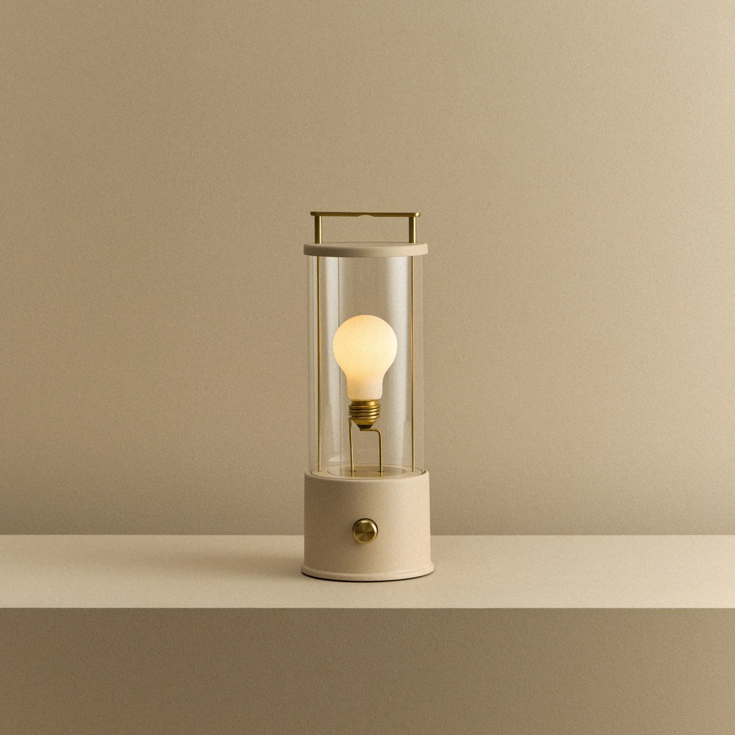 The Muse 2.0 Portable Lamp in Setting Plaster Pink - Image 2