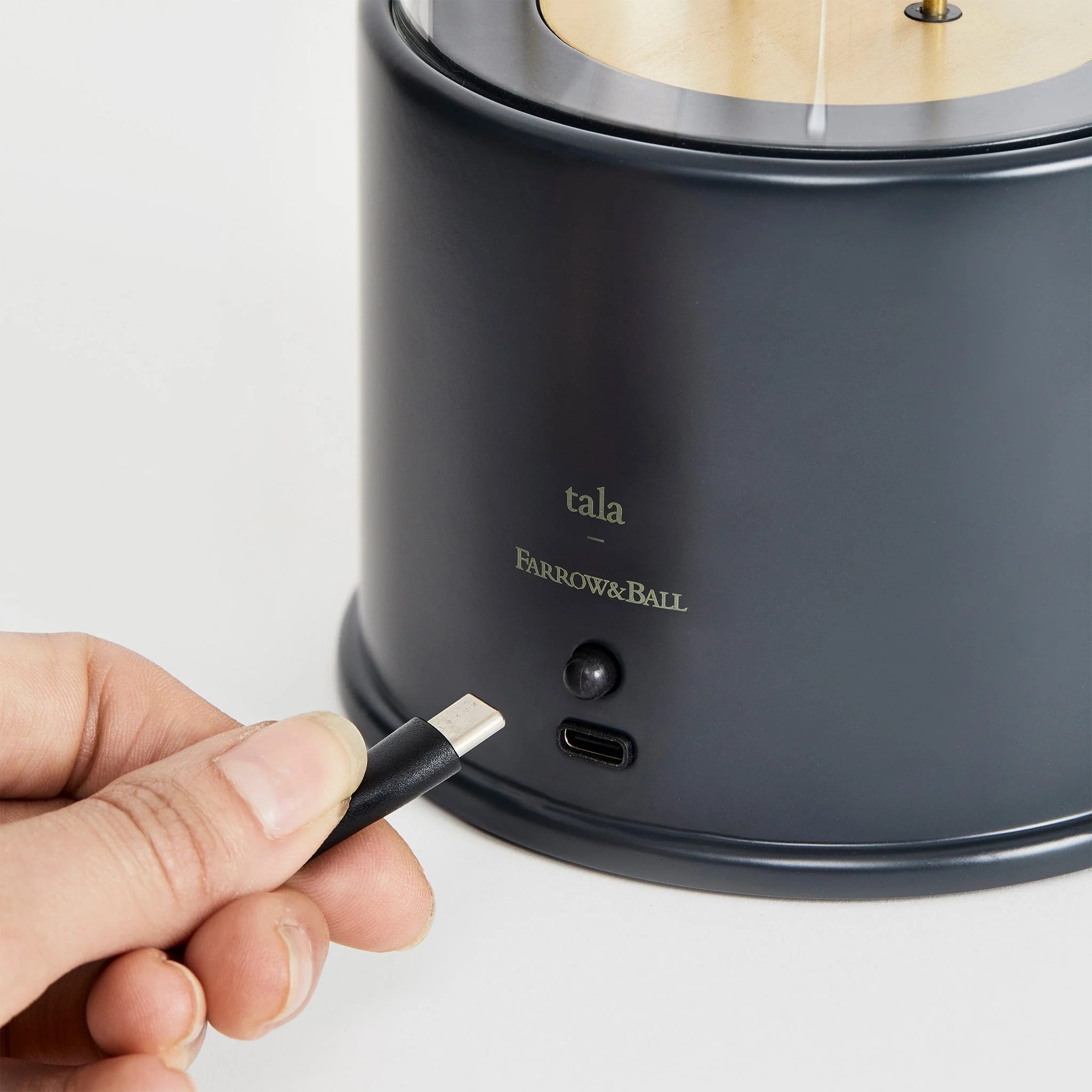 The Muse 1.0 Portable Lamp in Hackles Black - Set of 2 - Image 10