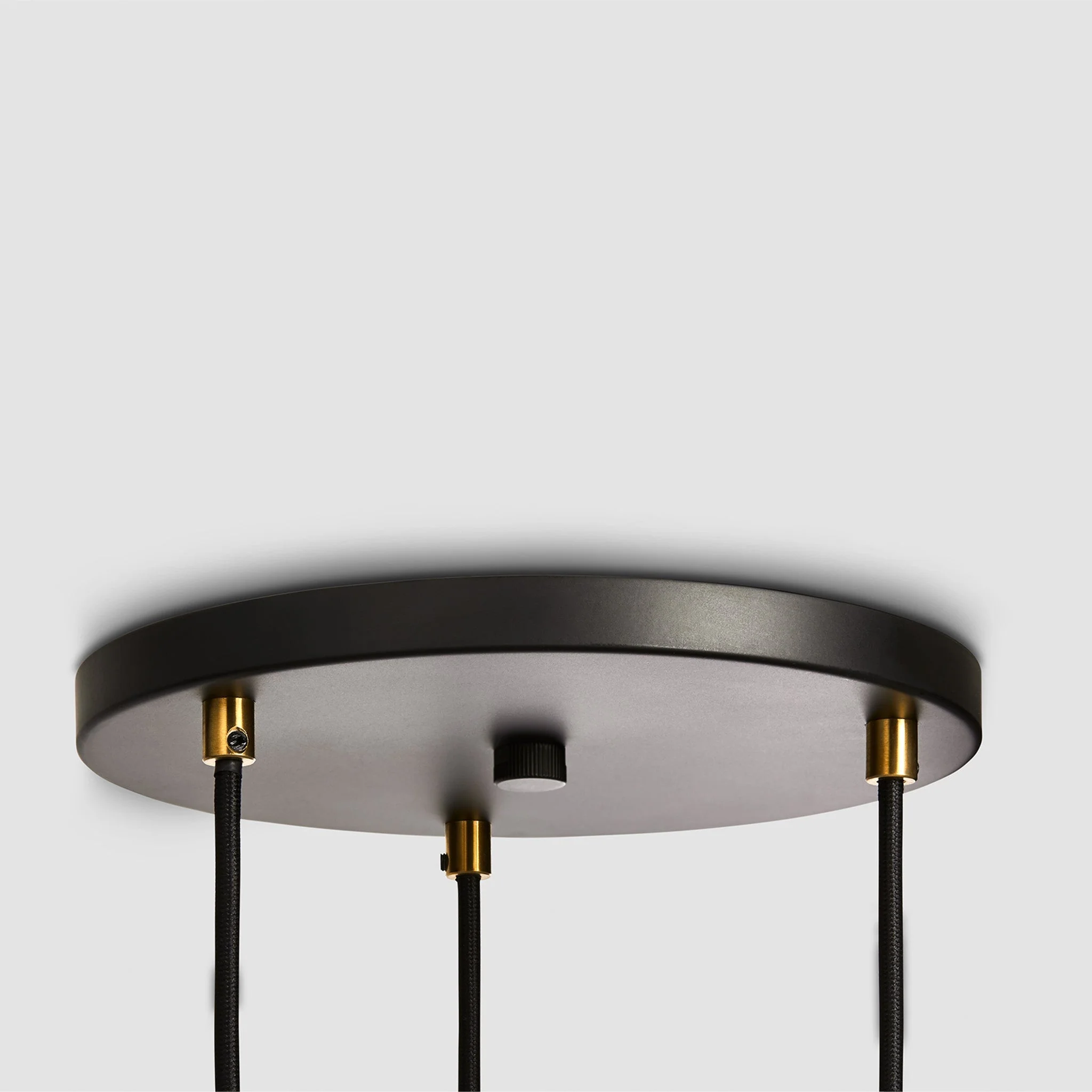 Triple Pendant in Brass + Sphere IV - Image 4